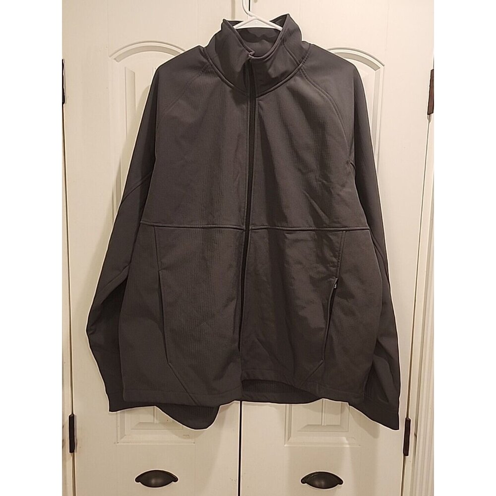 MSX By Michael Strahan Mens Activewear XXL Jacket 4 WAY STRETCH Zip Pocket NWT